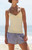 John Galt Women's Yellow Bow Tank Top - 0704601601577