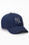 47 Brand Women's NY Yankees Rhinestone Logo Dad hat - 0643600540078