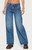 Edikted Women's Abel Layered Look Low Rise Jeans - 0860609690171
