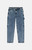 WeSC Men's Acid Wash Denim Carpenter Pants - 0136601830016