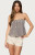 Edikted Women's Lenie Strapless Chiffon Babydoll Top - 0712609690530
