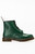 Dr Martens Men's 1460 Green Leather Lace Up Boots - 0530522360004