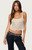 Edikted Women's Onya Iridescent Sheer Knit Top - 0712609690540