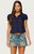 Edikted Women's Lanie Eyelet Tailored Button Up Shirt - 0731609691055