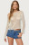 Edikted Women's Kalley Off Shoulder Crochet Top - 0731609691065