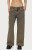 Edikted Women's Petite Zahra Mud Wash Low Rise Jeans - 0860609690180