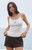 John Galt Women's Brown Marcie Sweat Shorts - 0842601600264