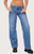 Edikted Women's Nikoletta Straight Leg Low Rise Jeans - 0860609690184
