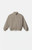 Fear of God ESSENTIALS Men's Kids Smoke Grey Classic Fit Velour Track Jacket - 0785250500913
