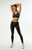 PE NATION Women's Active Dark Gray Vita Full Length Leggings - 0775611360004