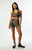 PE NATION Women's Active Wander Animal Print 3" Biker Shorts - 0775611360007