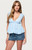 Edikted Women's Gizelle Cotton V Neck Babydoll Top - 0731609691123