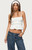 Edikted Women's Adler Tiered Backless Top - 0731609691132