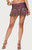Edikted Women's Mixed Up Mesh Drawstring Mini Skirt - 0840609690475