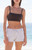 John Galt Women's Brown Isla Cropped Tank Top - 0704601601629