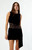 The Frolic Women's Eden Velvet Lace Mini Dress - 0870611440002