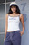 John Galt Women's Skylar Newport Applique Tank Top - 0790601600466