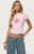 Edikted Women's Orchid Gemstone T-Shirt - 0702609690191
