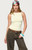 Edikted Women's Shanee Tie Shoulder Top - 0712609690587