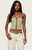 Edikted Women's Bead Cut Out Strapless Knit Top - 0712609690594