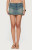 Edikted Women's Levana Distressed Denim Mini Skirt - 0840609690491