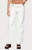 Edikted Women's Buckle Low Rise Straight Leg Pants - 0850609690184