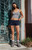 John Galt Women's Navy Soft Sweat Shorts - 0842601600279