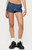 Edikted Women's Hanson Pinstripe Denim Shorts - 0829609690059