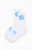 Hidden NY Men's White & Blue Classic Crew Socks - 0642603440202