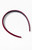 John Galt Women's Burgundy Headband - 0679601600285