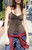 John Galt Women's Brown Archie Tank Top - 0704601601696