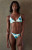 MAI Women's Floral String Triangle Bikini Top - 0825611570006