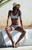 MAI Women's Checkerboard Bonita Tank Bikini Top - 0825611570009