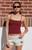 John Galt Women's Burgundy Skylar Tank Top - 0704601601713