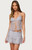 Edikted Women's Kylie Beaded Split Front Top - 0731609691392