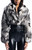 AZALEA WANG Women's Arias Grey Cropped Faux Fur Jacket - 0760611590015