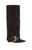 AZALEA WANG Women's Antonina Brown Wedge Tall Boots - 0580611590069