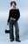 Pacsun Women's Zoe Low Rise Girlfriend Jeans Dark Blue - 0860602180312