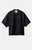 Fear of God ESSENTIALS Men's Vintage Black Denim Zip Up Work Shirt - 0202454210001103