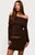 Edikted Women's Habiba Foldover Off Shoulder Top - 0731609691436