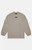 Fear of God ESSENTIALS Men's Heather Grey Long Sleeve T-Shirt - 0125250500091367