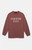 Fear of God ESSENTIALS Men's Crimson Heavy Long Sleeve T-Shirt - 0125468680053152