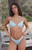Pacsun Women's Blue Brea Shine Bralette Bikini Top - 0810451180001040