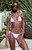TOAST Women's Purple Ribbed Bind Tie Side Bikini Bottom - 0825493870077