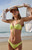 Pacsun Women's Green Eliza Bandeau Bikini Top - 0810451180048030
