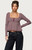 Edikted Women's Sare Striped Babydoll Henley Top - 0731609691394