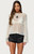 Edikted Women's Charlise Open Knit Sequin Top - 0740609690287