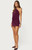 Edikted Women's Studded Drop Waist Backless Mini Dress - 0870609690431