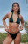 Pacsun Women's Green Juliette Halter Shine Bikini Top - 0810451180042030