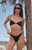 Pacsun Women's Black Rae High Cut Bikini Bottom - 0811451180001001